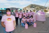 La campaña solidaria Recicla Vidrio por Ellas instala seis contenedores en Cartagena por el cáncer de mama