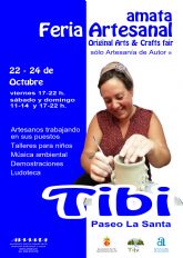 La Artesan�a de AutorR vuelve a Tibi - 22, 23 y 24 de Octubre