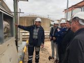 Ayuntamiento y Esamur sitan a la depuradora de agua de Lorca como pionera a nivel regional