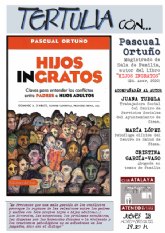 Tertulia presentacin del libro 'Hijos ingratos'