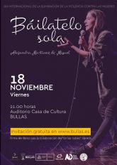 Alejandra Martínez de Miguel actuará este viernes en Bullas