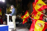 Más de 2.000 personas claman en Lorca en defensa de la democracia y en contra de la amnistía