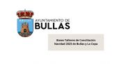 Bases Talleres de Conciliacin Navidad 2023 de Bullas y La Copa