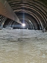 Adif culmina el cale de la boca sur del t�nel El Rinc�n