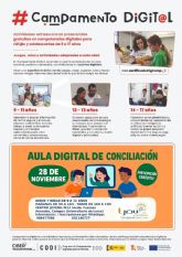 Abierto el plazo de inscripcin para el Aula Digital de Conciliacin que se celebrar el 28 de noviembre en el Centro Juvenil M13