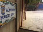 Pedirn a la Comunidad Autnoma financiacin para acometer la cubricin y cierre del auditorio del parque municipal Marcos Ortiz