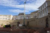 MC Cartagena celebra que su trabajo desde el Gobierno permita conocer las nuevas excavaciones del eje menor del Anfiteatro Romano