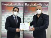 El Hospital de Molina recibe el Reconocimiento de Buena Prctica de gestin de la diversidad en su cadena de valor, de Fundacin CEPAIM