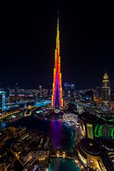 Artistas de todo el mundo podrn mostrar sus diseños en el Burj Khalifa, el edificio ms alto del mundo