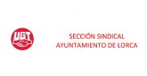 UGT muestra su sorpresa ante la oposicin del GMP a la creacin de un grupo de seguridad ciudadana dentro de la estructura de la Polica Local