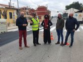 La Comunidad mejora la carretera que une las pedanías de Zeneta y El Mojón