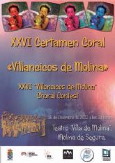 El XXVI Certamen Coral Villancicos de Molina se celebra el viernes 16 de diciembre
