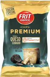 Chips Premium sabor queso y trufa, la nueva apuesta de Frit Ravich en colaboraci�n con la Escuela MasterChef