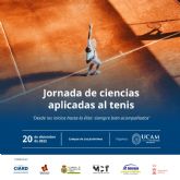 El cuidado del tenista, a estudio en la UCAM