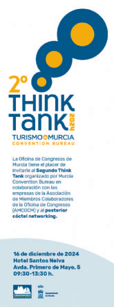 La oficina de congresos de Murcia celebra la segunda edici�n del foro 'think tank' sobre tendencias y novedades del turismo de reuniones