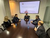 La Comunidad y el Ayuntamiento de Alguazas formalizan el acuerdo para que el municipio ejecute el semienlace con el Arco Noroeste