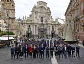 Murcia recibe a los cadetes de la 81ª Promoción de la Academia General del Aire