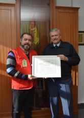 Cruz Roja Española concede diploma de honor a la EMP