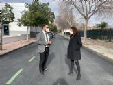 El Ayuntamiento de Lorca acomete la reposicin del asfaltado de la calle Juana Martnez Soriano que presentaba socavones
