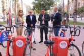 El Ayuntamiento de Murcia recupera el servicio de alquiler de bicicletas MUyBICI