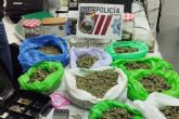 Polic�a Local decomisa casi 2 kilos de marihuana en San F�lix e intercepta un coche con setas alucin�genas en La Aljorra