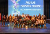 La Gala del Deporte Aguileño premia a los deportistas y clubes más destacados de 2025