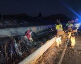 Fallece una persona tras localizar su veh�culo volcado en el canal de la Presa de Santomera