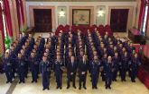 La ciudad de Murcia recibe a los alumnos de la Academia General del Aire