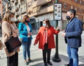 El Ayuntamiento adapta los pasos de peatones de Alcantarilla a personas con trastornos del espectro autista
