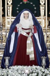 La Virgen de las Angustias ataviada con el ropaje de Hebrea en Alcalá del Río
