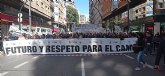 Gritos de enfado en la manifestacin del sector agro: 'No somos terroristas'