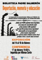 La Biblioteca Municipal acoge hasta el da 18 actividades en torno al tema de 'deportacin, memoria y educacin'