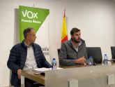 VOX Fuente Álamo organiza una charla informativa en la Cámara Agraria del municipio c