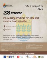 La Concejalía de Turismo organiza la visita guiada gratuita EL MARQUESADO DE MOLINA el sábado 28 de febrero