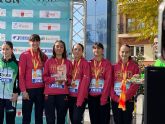 El UCAM Atletismo Cartagena muestra solidez competitiva en marchas, pista cubierta y trail con resultados nacionales y proyección del colectivo