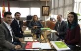 La consejera de Educacin se rene con los representantes del Consejo de Estudiantes de la Universidad de Murcia