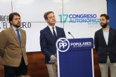 El PP presenta en 5 ejes y 25 medidas un Plan para lograr la cohesión de la Región de Murcia del futuro