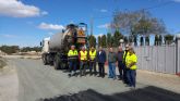 Fomento rehabilita el firme de la carretera que une la pedanía murciana de Cañadas de San Pedro con la Comunidad Valenciana