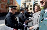 La Comunidad, con la Polica Local de Murcia en el da de su patrn