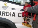 La Guardia Civil se incauta de un ejemplar de mono tit en las fiestas de Carnaval de guilas