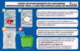 Los residuos de afectados por coronavirus ir�n exclusivamente al contenedor verde y en bolsas herm�ticas