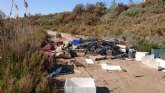 La asociacin Meles y el Ayuntamiento de Alhama retiran 1.600 kg de residuos en los alrededores del ro Guadalentn