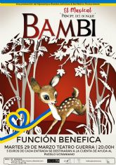 El Teatro Guerra de Lorca acoger el 29 de marzo una funcin benfica de la produccin 'Bambi, prncipe del Bosque' para recaudar fondos para el pueblo ucraniano