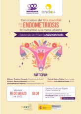 El Centro Cultural Espn acoge la mesa abierta 'Hablando de mujer: Endometriosis' el prximo viernes, 18 de marzo, a las 18 horas