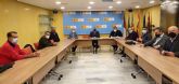 Reunión del alcalde de Molina de Segura con el presidente de la CHS