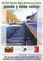 Presentan el libro 'El tren Guadix Baza Almanzora Lorca puede y debe volver'