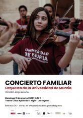 Concierto familiar de la Orquesta de la Universidad de Murcia