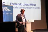 López Miras: 'Los vecinos de Abarán van a estar en buenas manos si el 28-M confían en Julio Yelo'