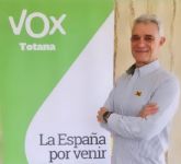 VOX designa a Marcos Cano García como candidato a la alcaldía de Totana