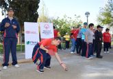 Ms de 70 deportistas con discapacidad intelectual de toda la Regin participan en el encuentro de petanca de Plena inclusin